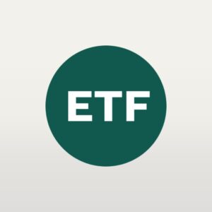 Icon with text ETF