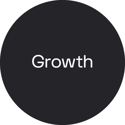 Sticker with profile Growth